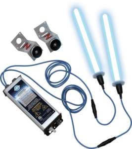 Blue tube UV light